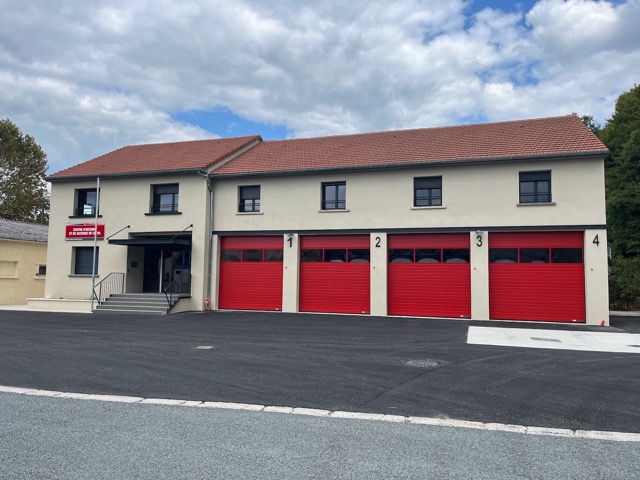 De nieuwe brandweerkazerne van Catus